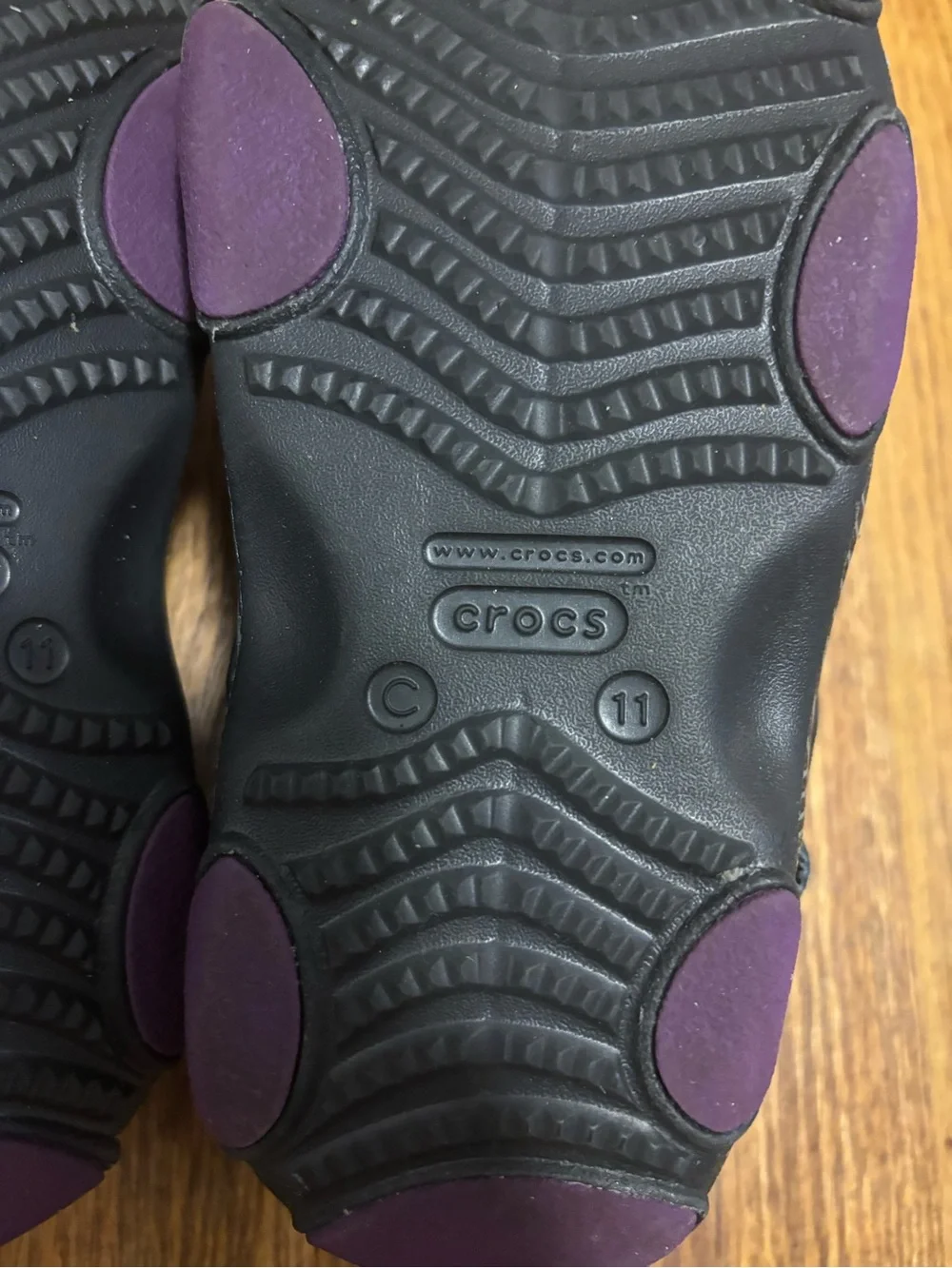 CROCS Kids Black Black Panther Sandals with Character Accents